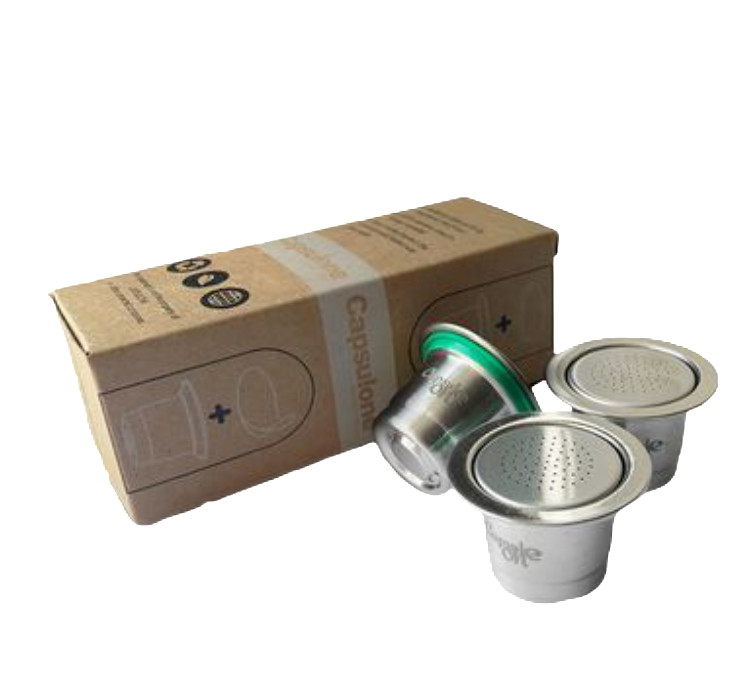 2合1 兩用款不鏽鋼咖啡膠囊 (相容雀巢nespresso咖啡機)