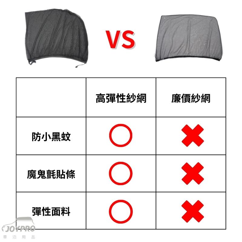 JOYPRO 高彈性後車窗紗網 通用型 2片