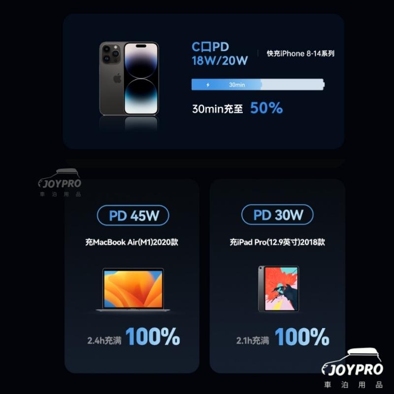 USAMS 智能車充 PD QC 快充 USB Type-C款  車用充電器