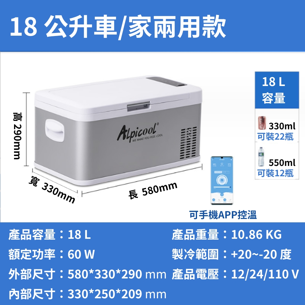 冰虎 行動冰箱 車/家 兩用
