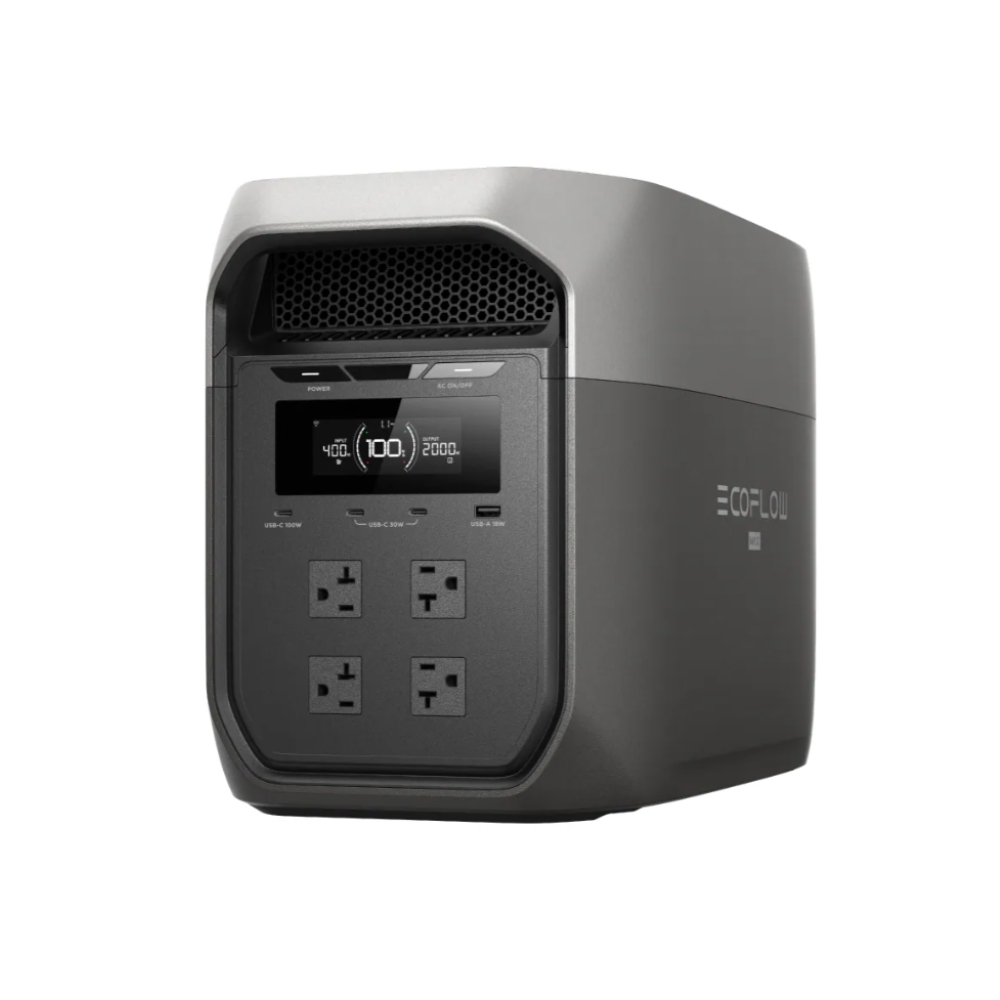 EcoFlow Delta3 Max 2048Wh 磷酸鐵鋰電池 車泊電池
